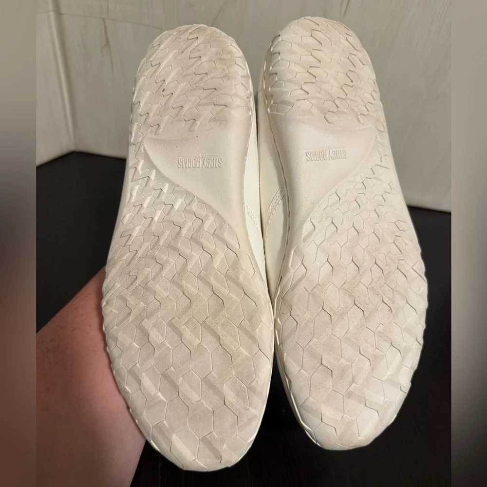 Stacy Adams Ibiza Slip On White Woven Loafer Men’s Size 8 Lightweight Casual - Picture 9 of 11